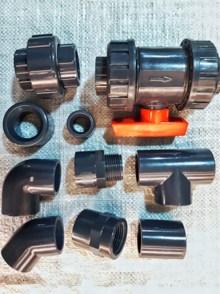 PVC fittings for high pressure kjplast